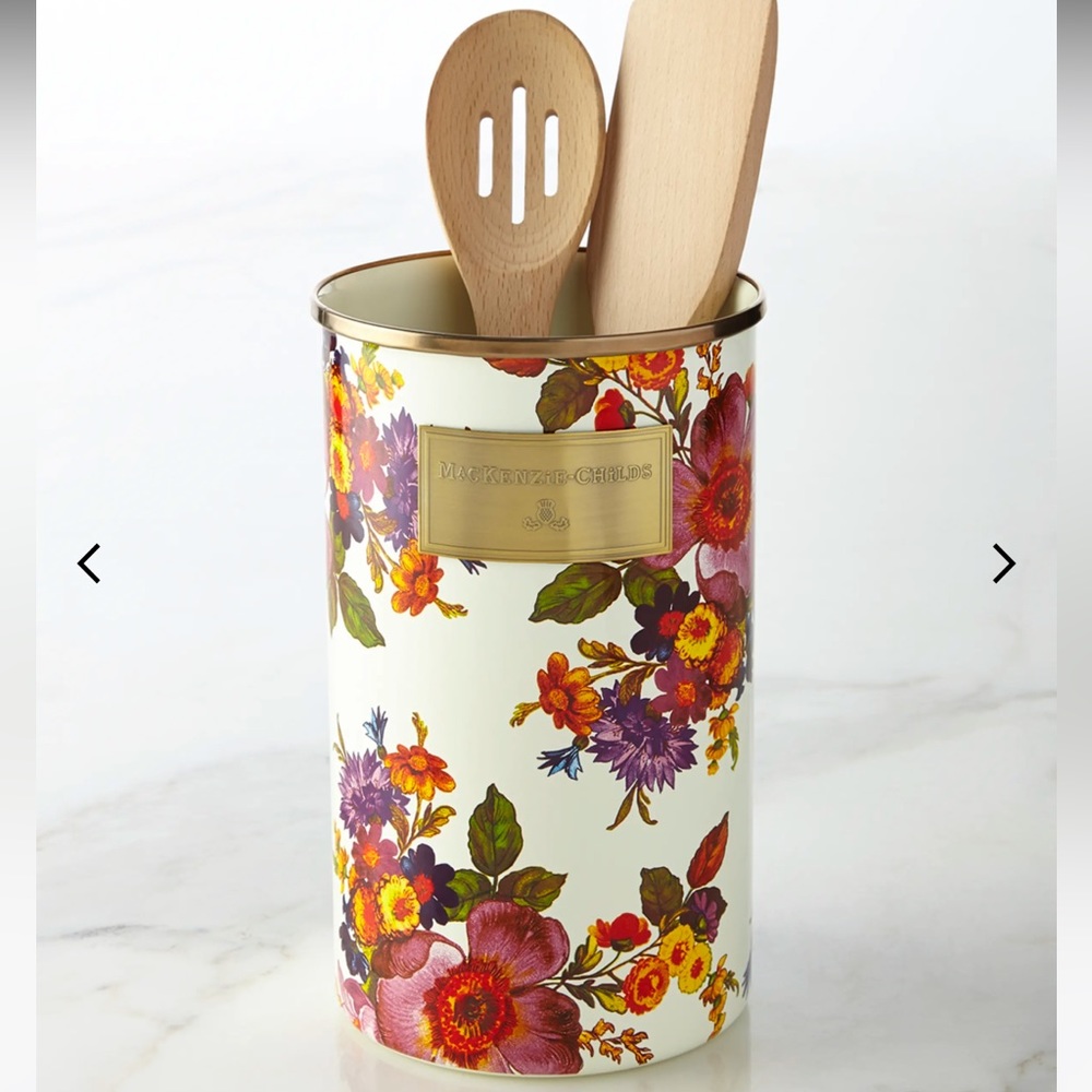 COPY - Brand new Mackenzie Childs flower market canister